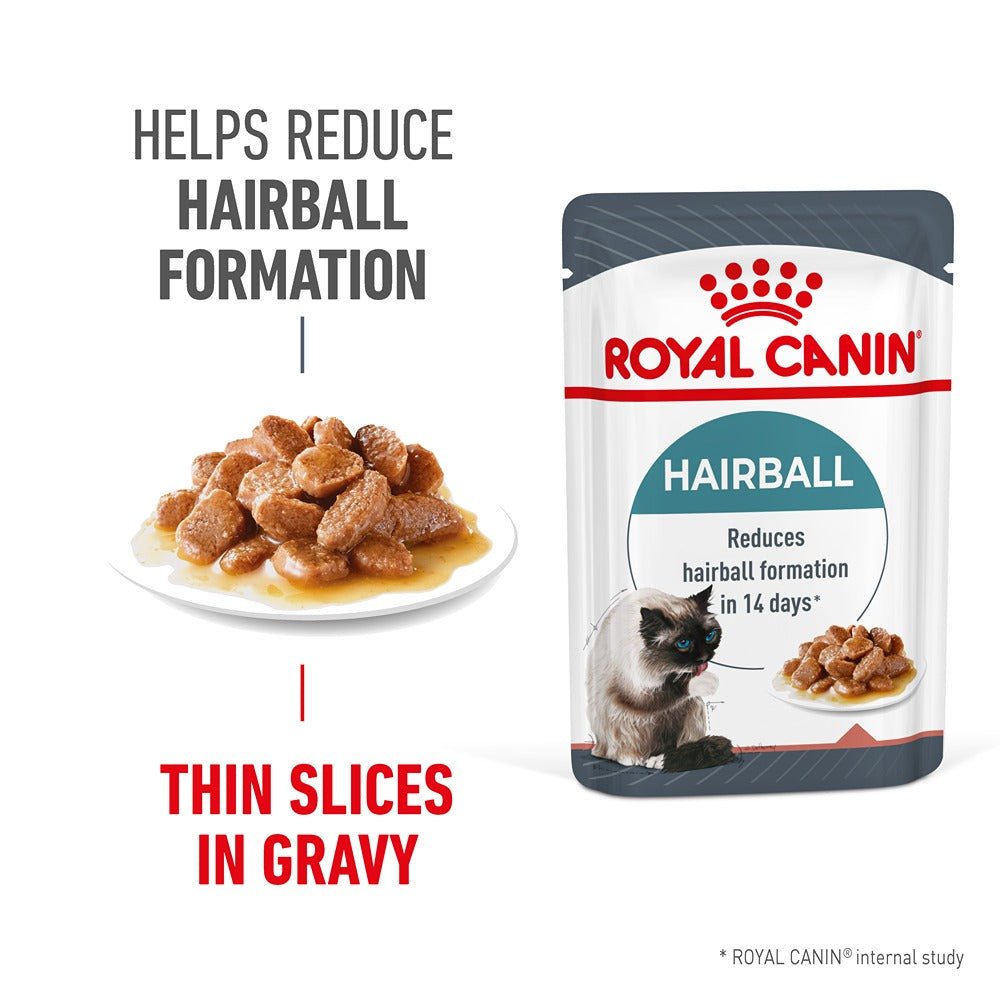 Hairball canned cat clearance food